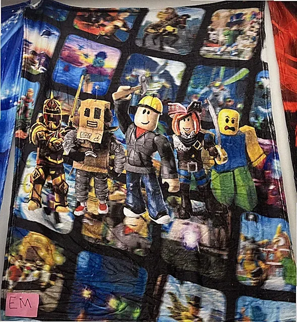 Roblox Blanket Fleece 50” X 60” New Boys Girls Video Game