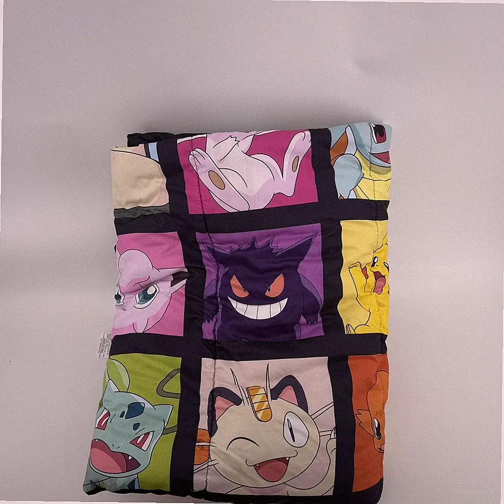 The Northwest Pokemon Video Game Twin Comforter 84x61 Kids Reversible Quilted