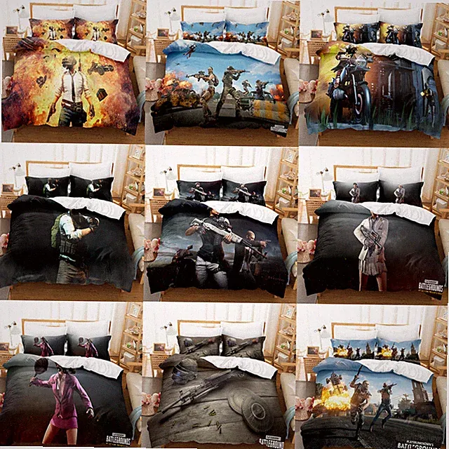 Video Game Collection Single/Double/Queen/King Bed Quilt Cover Set#2